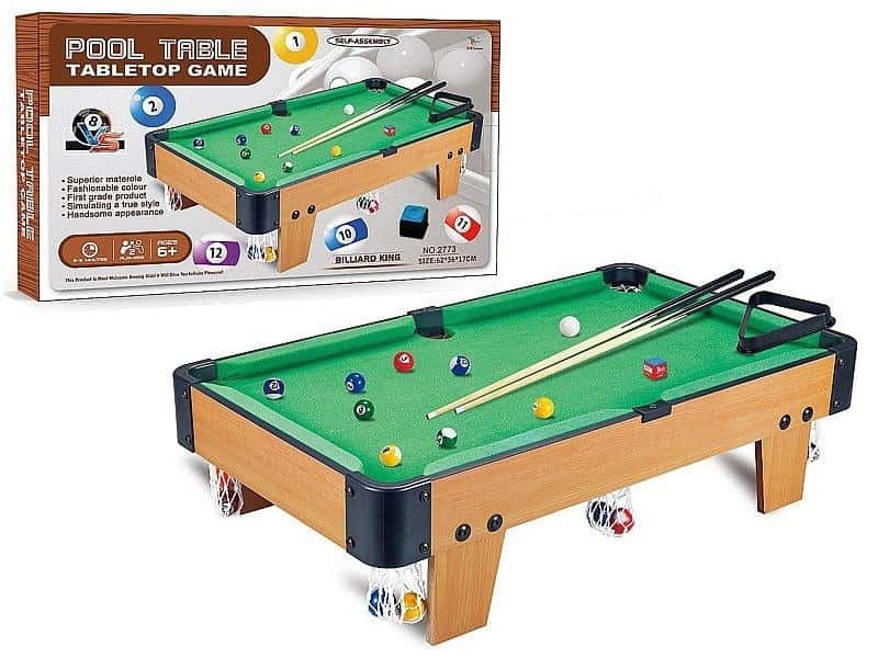 ADAR Wooden billiard table - ideal for home use