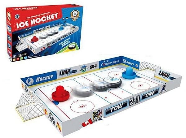 Air hockey table with battery - perfect gift for kids