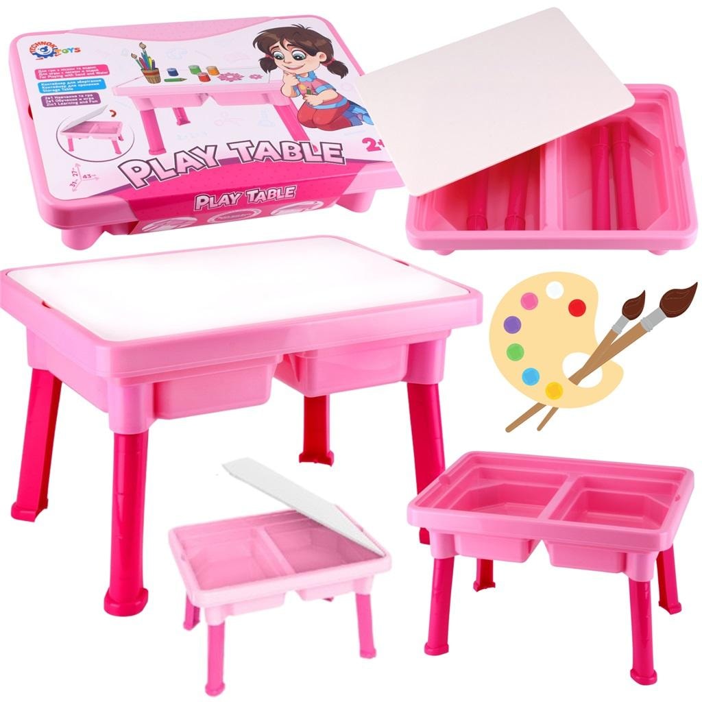 Technok Pink play table for children - ideal for the room