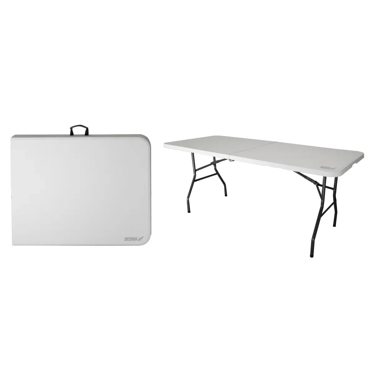 DEDRA Folding garden table 180x74x74 cm - perfect for the terrace