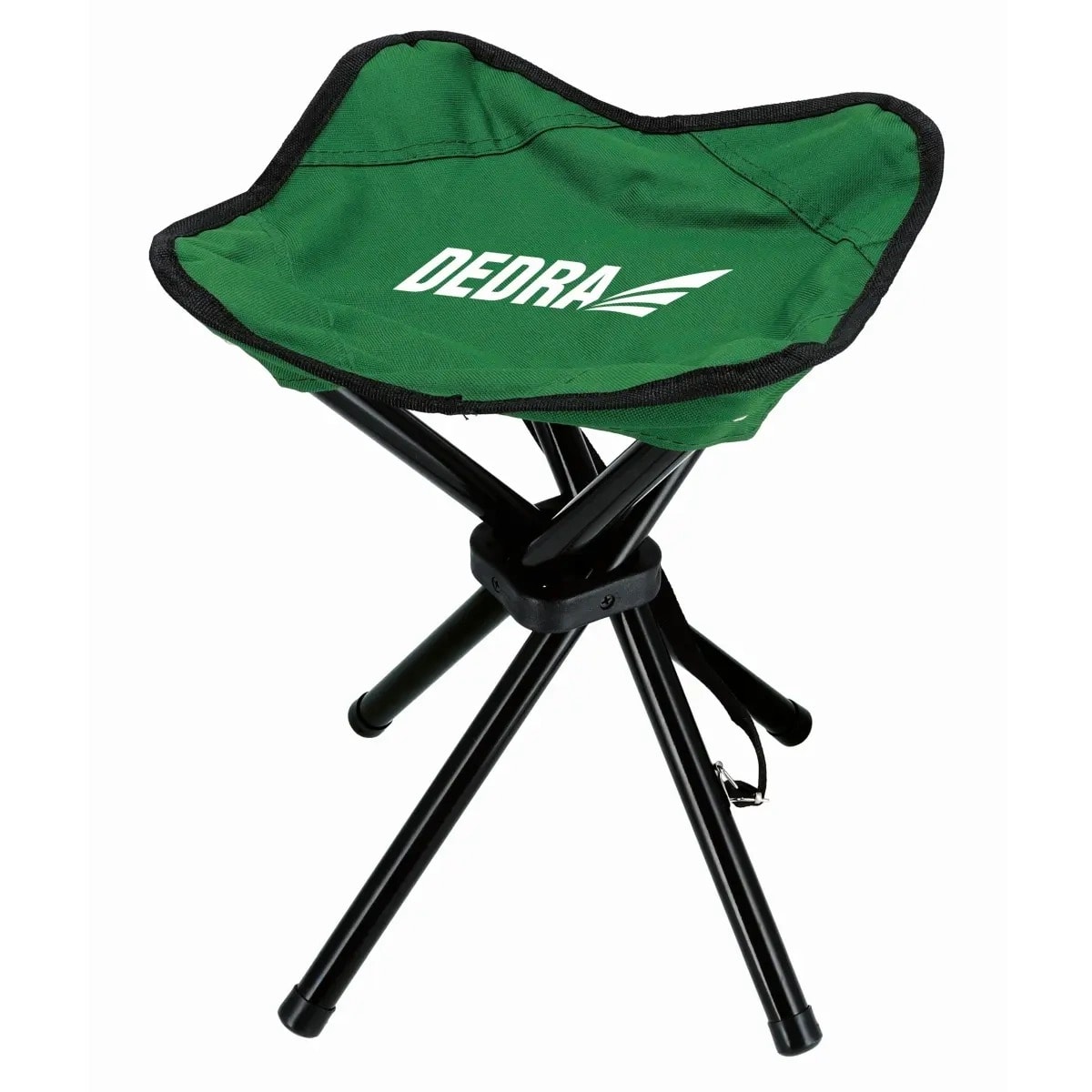 Folding camping stool with four legs - perfect for trips