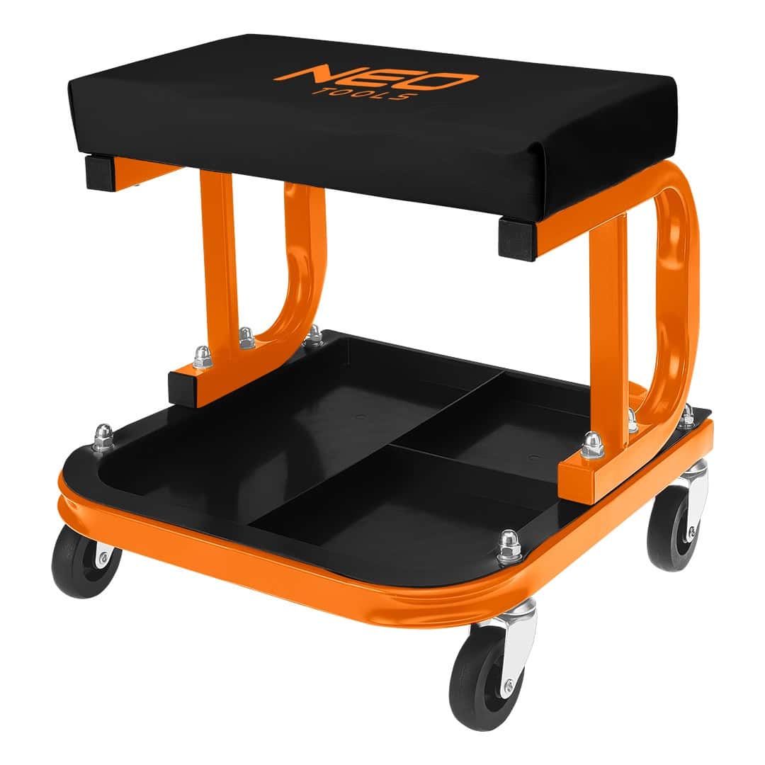 NEO TOOLS Workshop stool on wheels - Comfort and mobility in your workshop