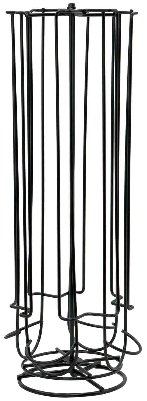 Kinghoff Coffee capsule holder steel black - ideal for the kitchen