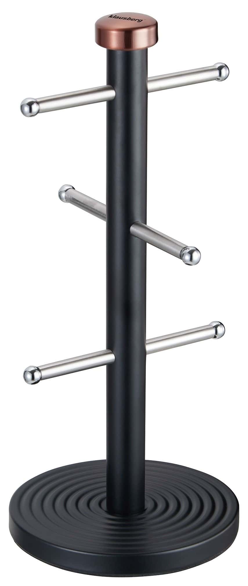 Klausberg Mug holder KB-7716 - black, ideal for the kitchen