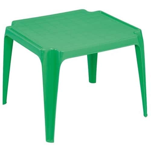 Green children's table - ideal for play and learning