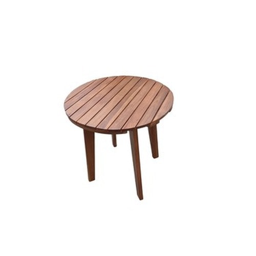Wooden garden table 50 cm - perfect for balcony and terrace