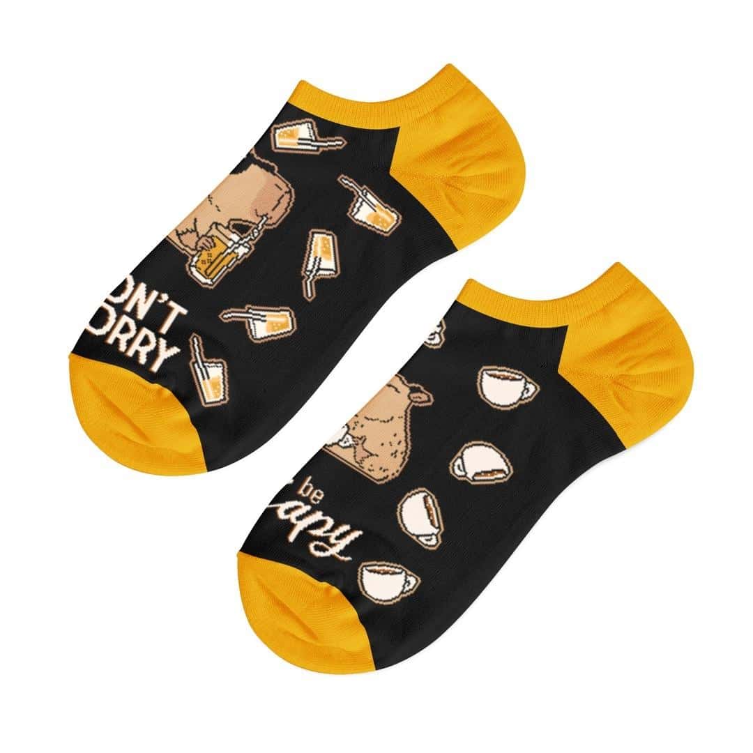 Don't Worry Be Capy - Socks size 42-47