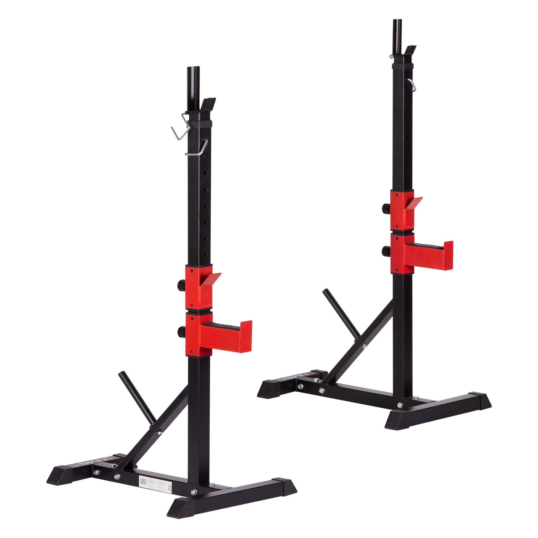 HMS STR25 Adjustable barbell stands - ideal for home gym