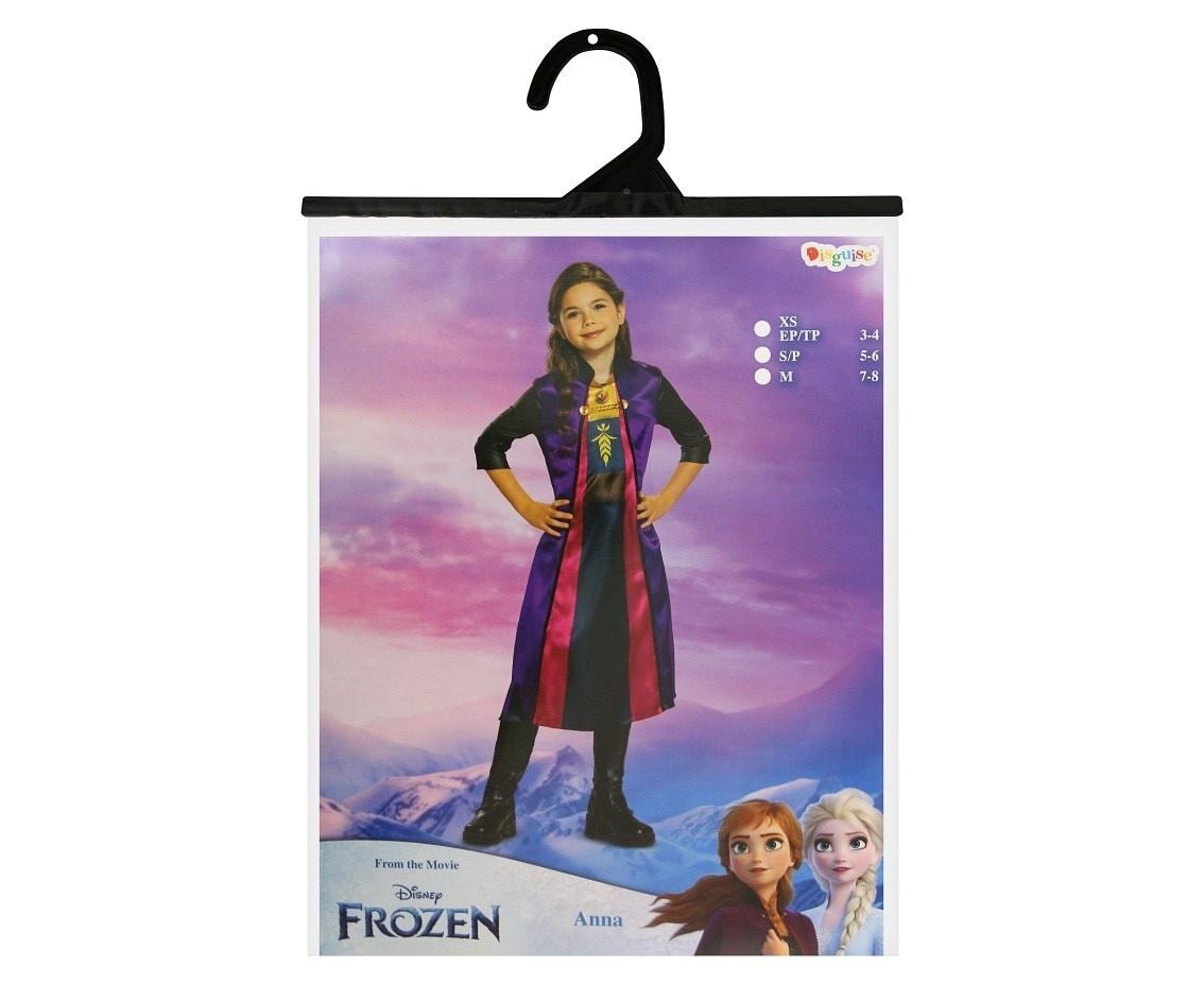 Anna Basic Costume - Frozen 2 (licensed), size S - perfect for carnival