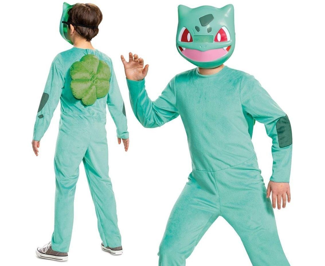 Disguise Bulbasaur Pokemon Costume - Carnival jumpsuit for children 4-6 years