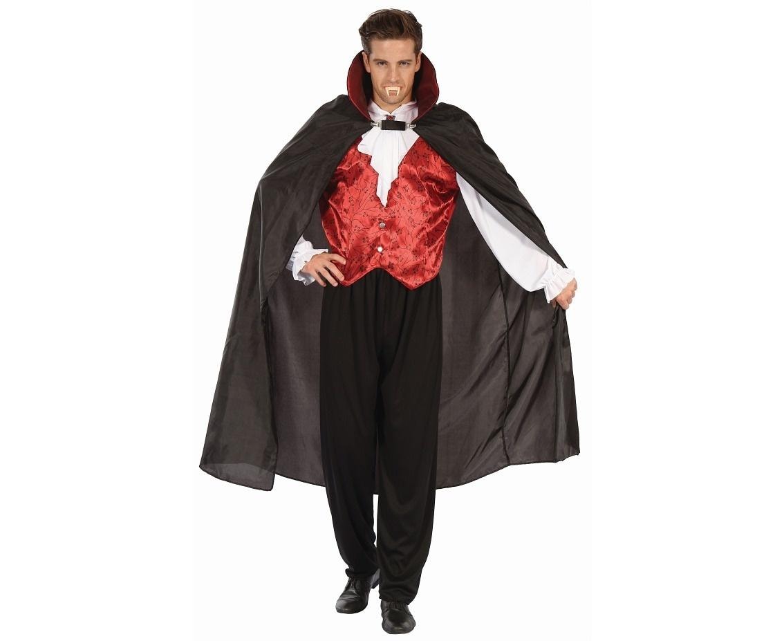 Godan Gothic Vampire Costume for Adults - Size 52