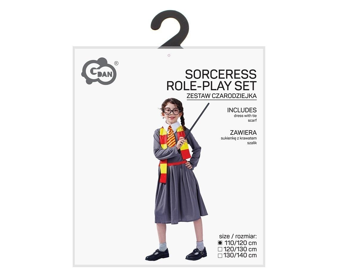 Godan Wizardess Costume for children 110/120 cm - perfect for costume parties