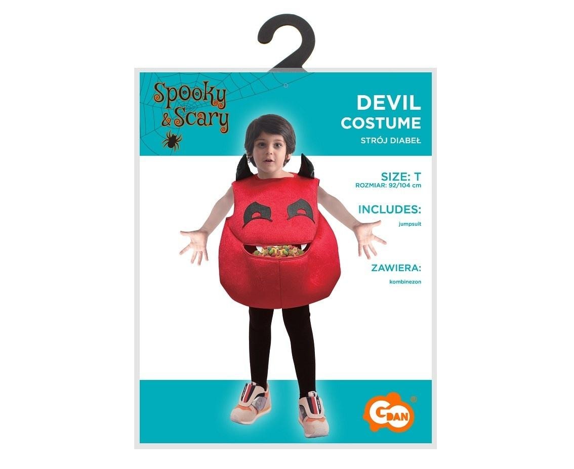 Godan Devil Costume for children (jumpsuit) - perfect for Halloween