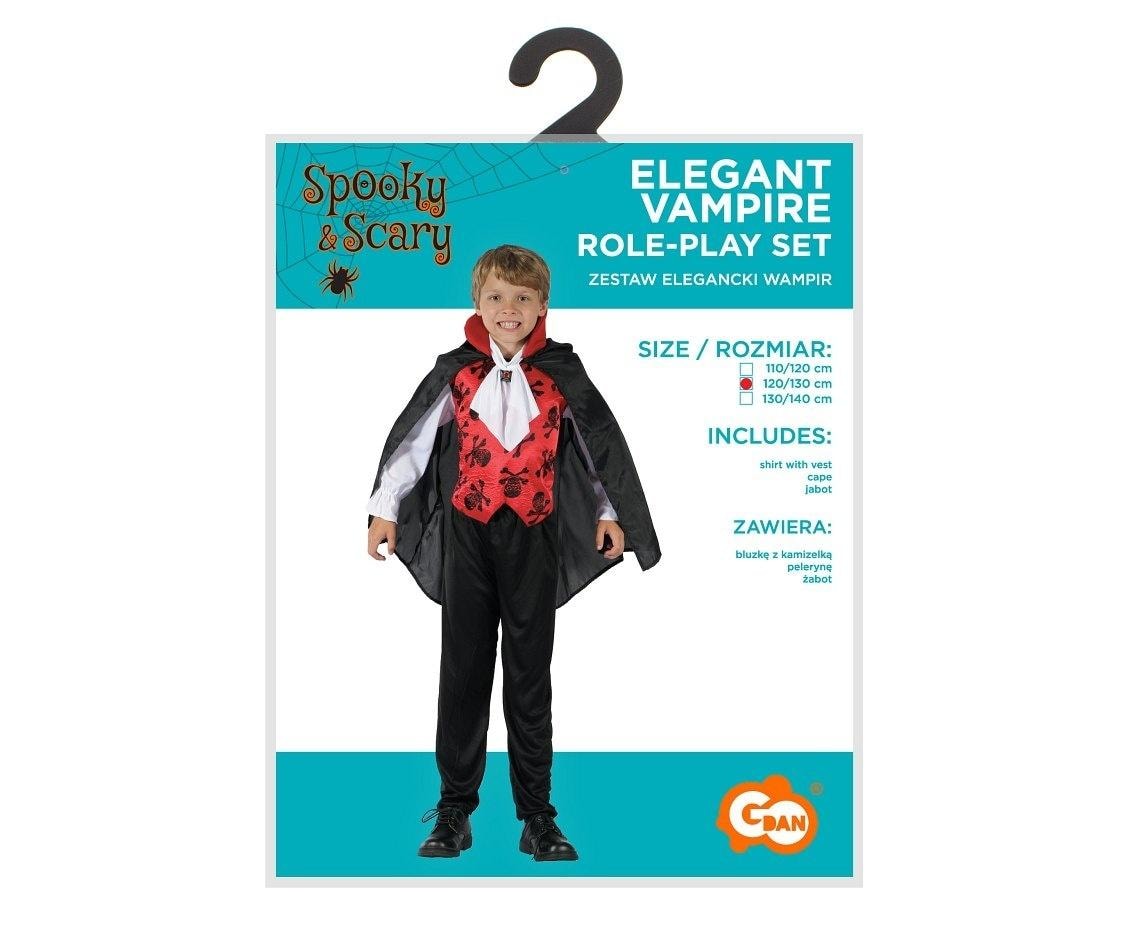 Godan Children's Costume Elegant Vampire - perfect for Halloween