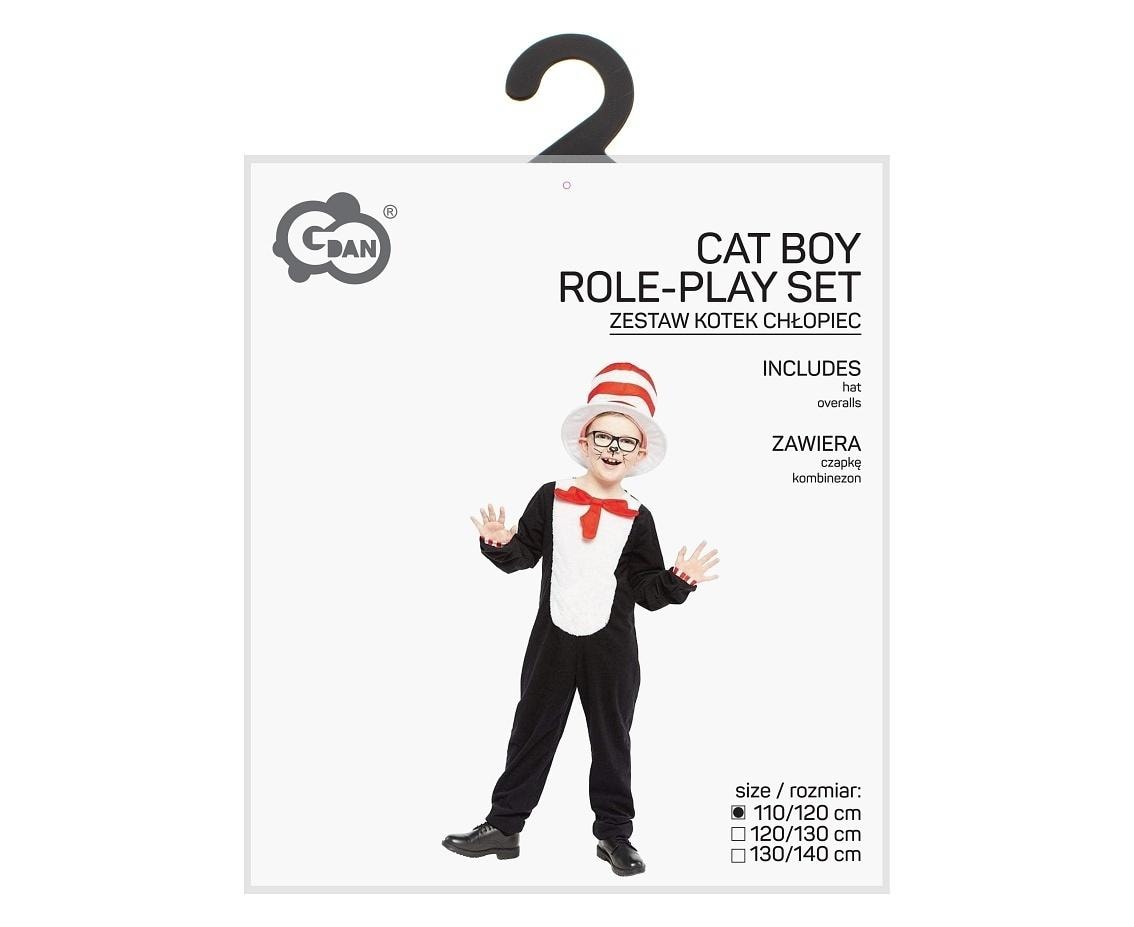 Godan Costume for children Kitten boy 110/120cm - perfect for carnival