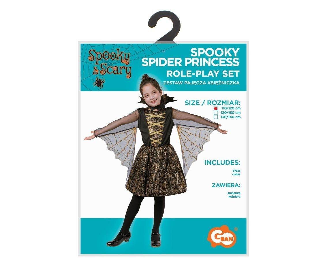 Godan Children's Costume Spider Princess Size 120/130 cm