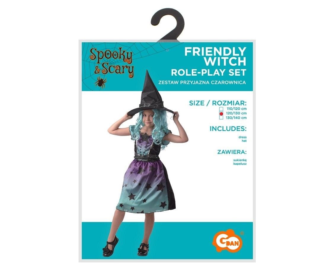 Godan Costume Friendly Witch for children - perfect for carnival ball