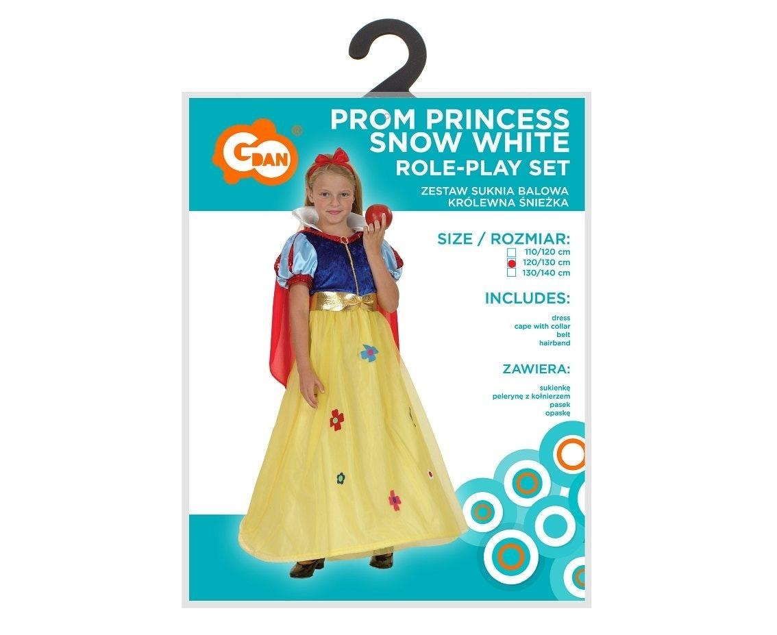 Godan Snow White Costume for kids size 120/130 - perfect for carnival
