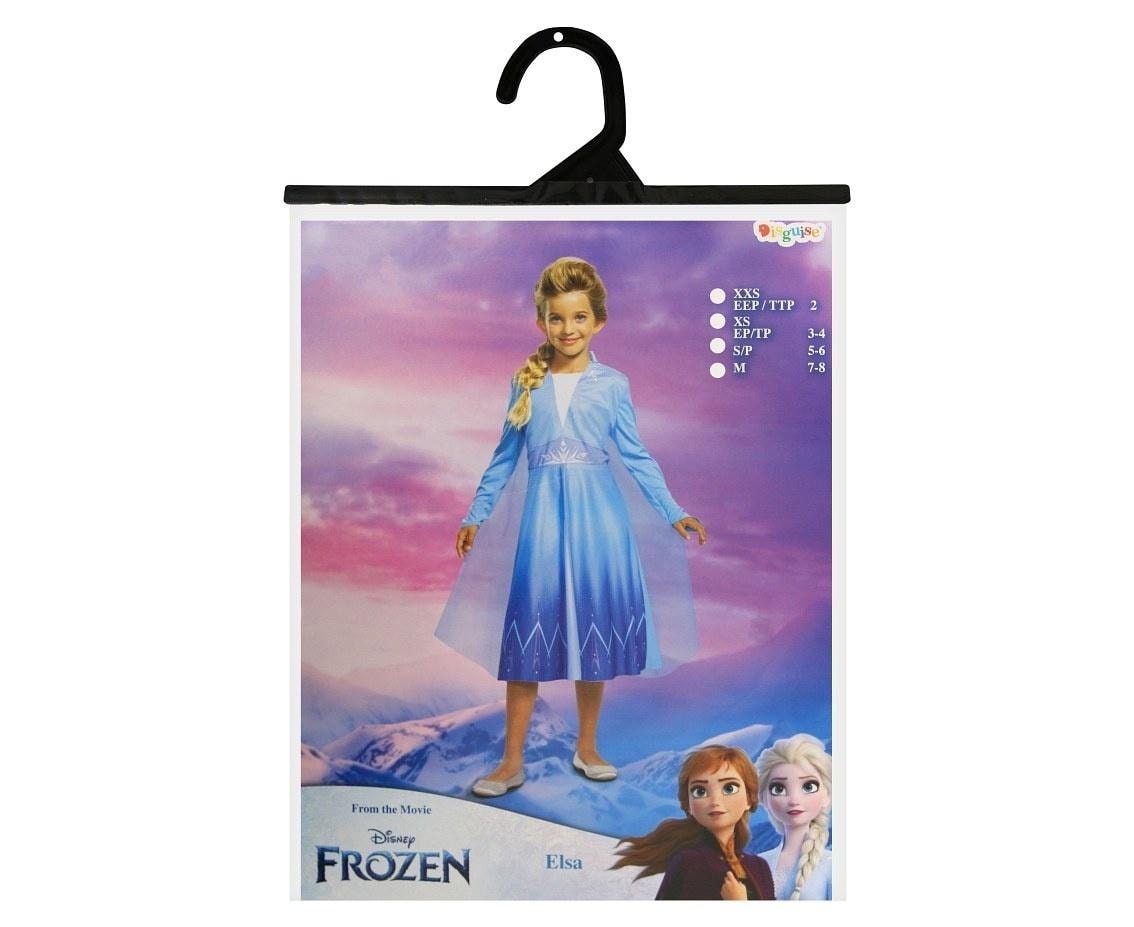 Disguise Elsa Basic Costume Frozen 2 - Size XXS for little fans