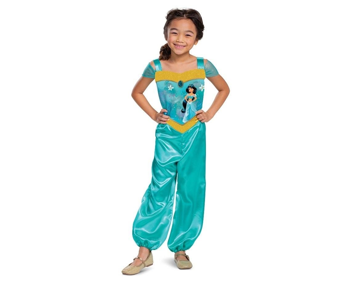 Jasmine Basic Plus Costume - Aladdin (license) M - perfect for carnival