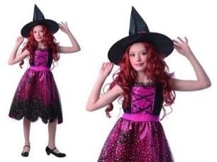 Costume Pink Wizard S 110-120cm - perfect for costume parties
