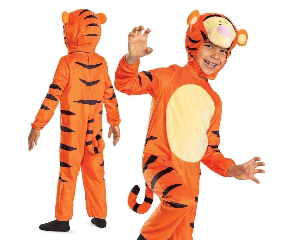 Disguise Tiger Deluxe Costume - Winnie the Pooh Size XXS