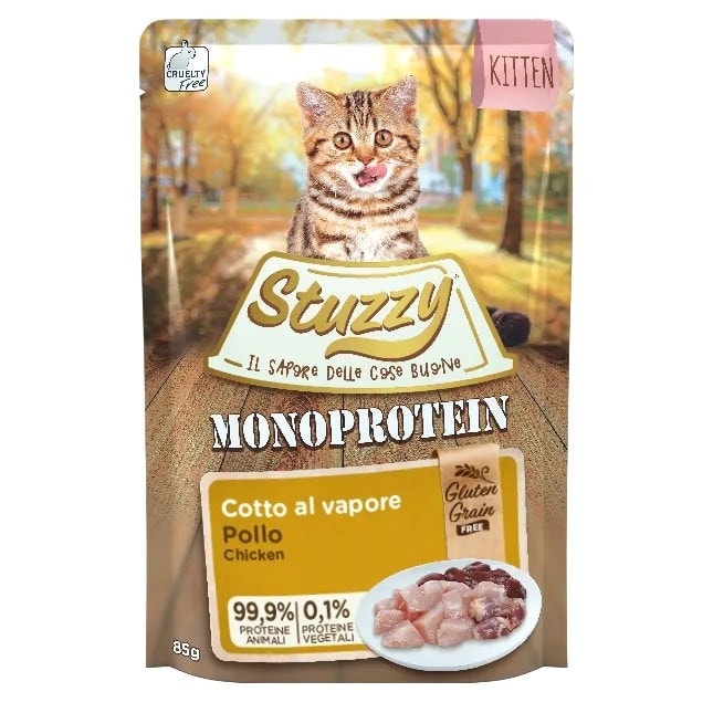 Stuzzy Monoprotein Kitten Chicken - Kitten Food 85g