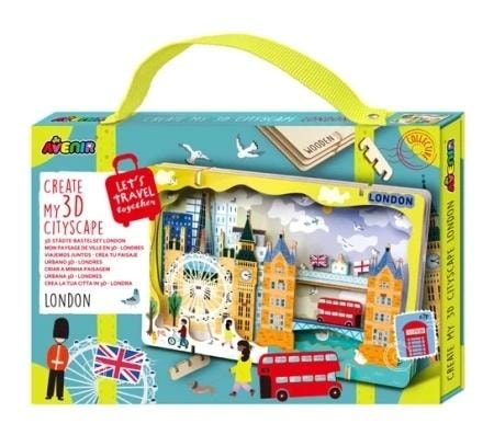 Avenir 3D Wooden Puzzle - London Cityscape - create your own panorama