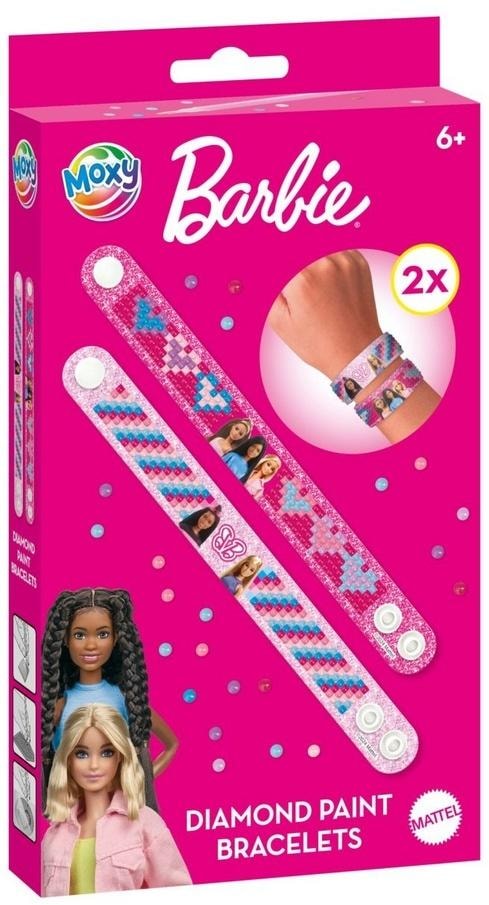 Barbie DIY Diamond Embroidery Bracelet Kit - create your own jewelry!