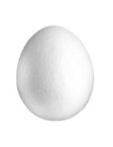 Polystyrene eggs 13cm - perfect for Easter decorations