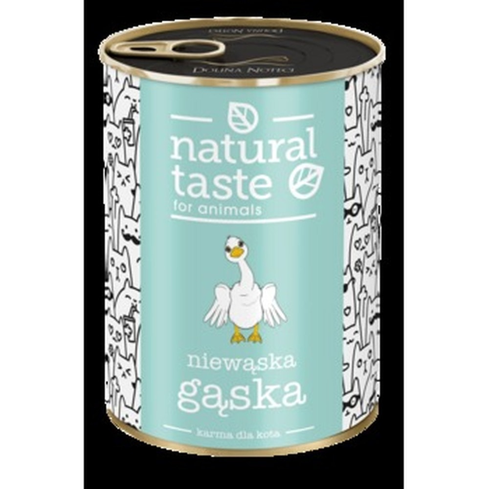 DN NT Niewąska Gąska Cat - Dry food with goose, chicken and pork 400g