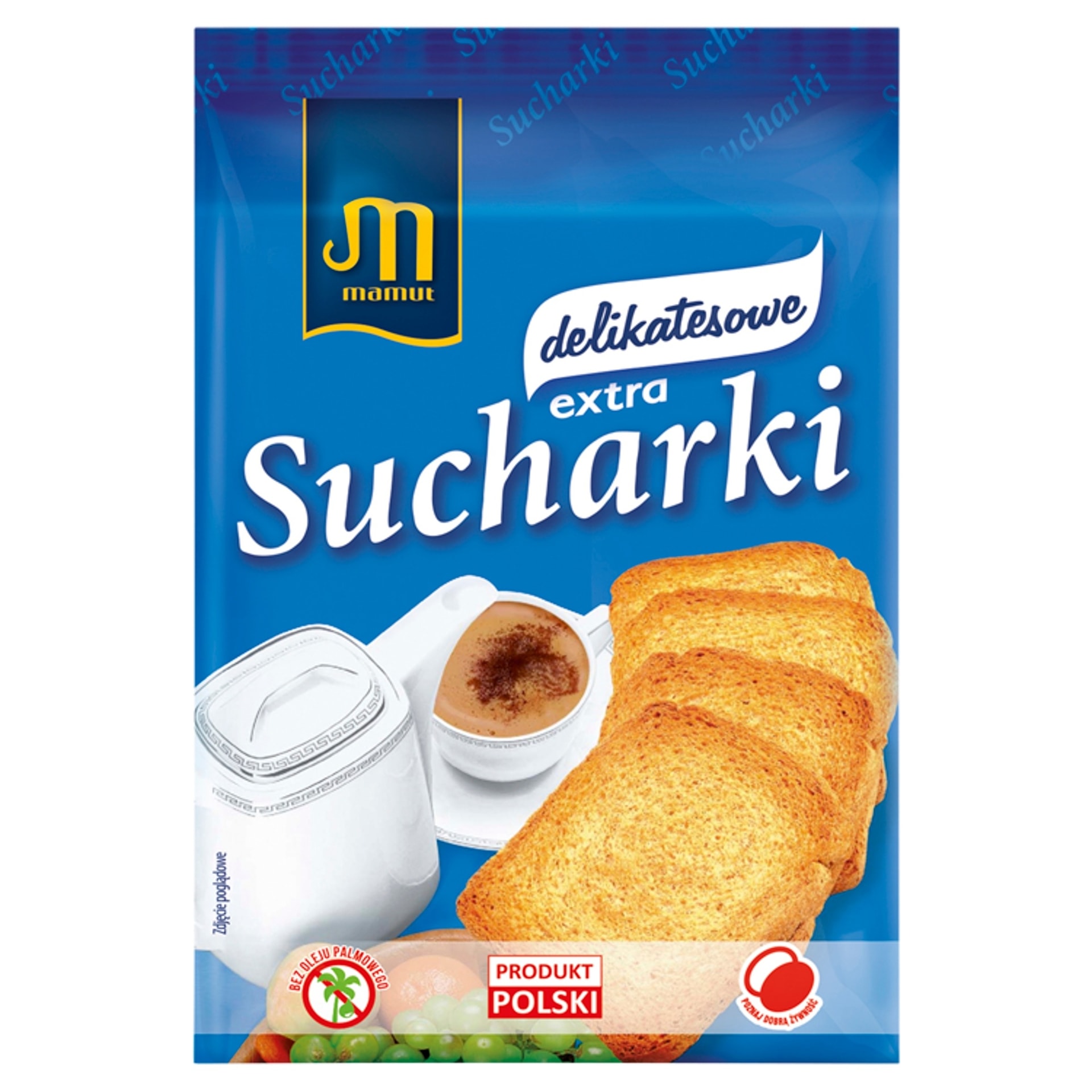 Mamut Delikatesowe Rusks - crispy and tasty rusks 230g