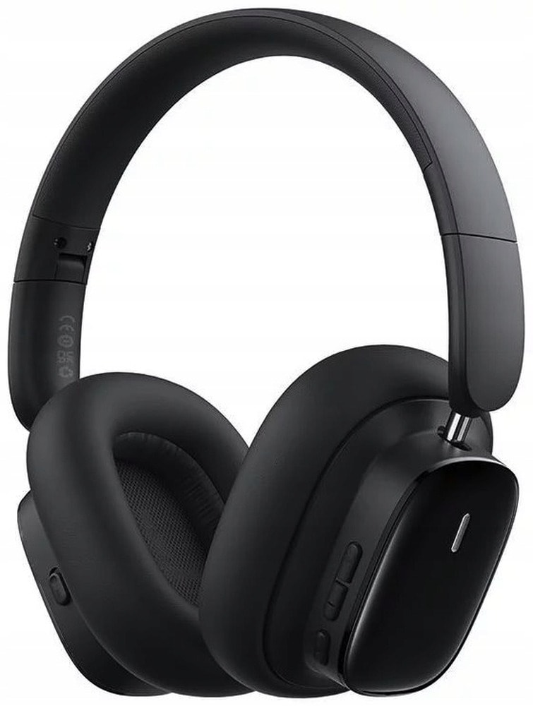 Baseus Bowie H1i - Wireless Headphones Black with Noise Cancellation