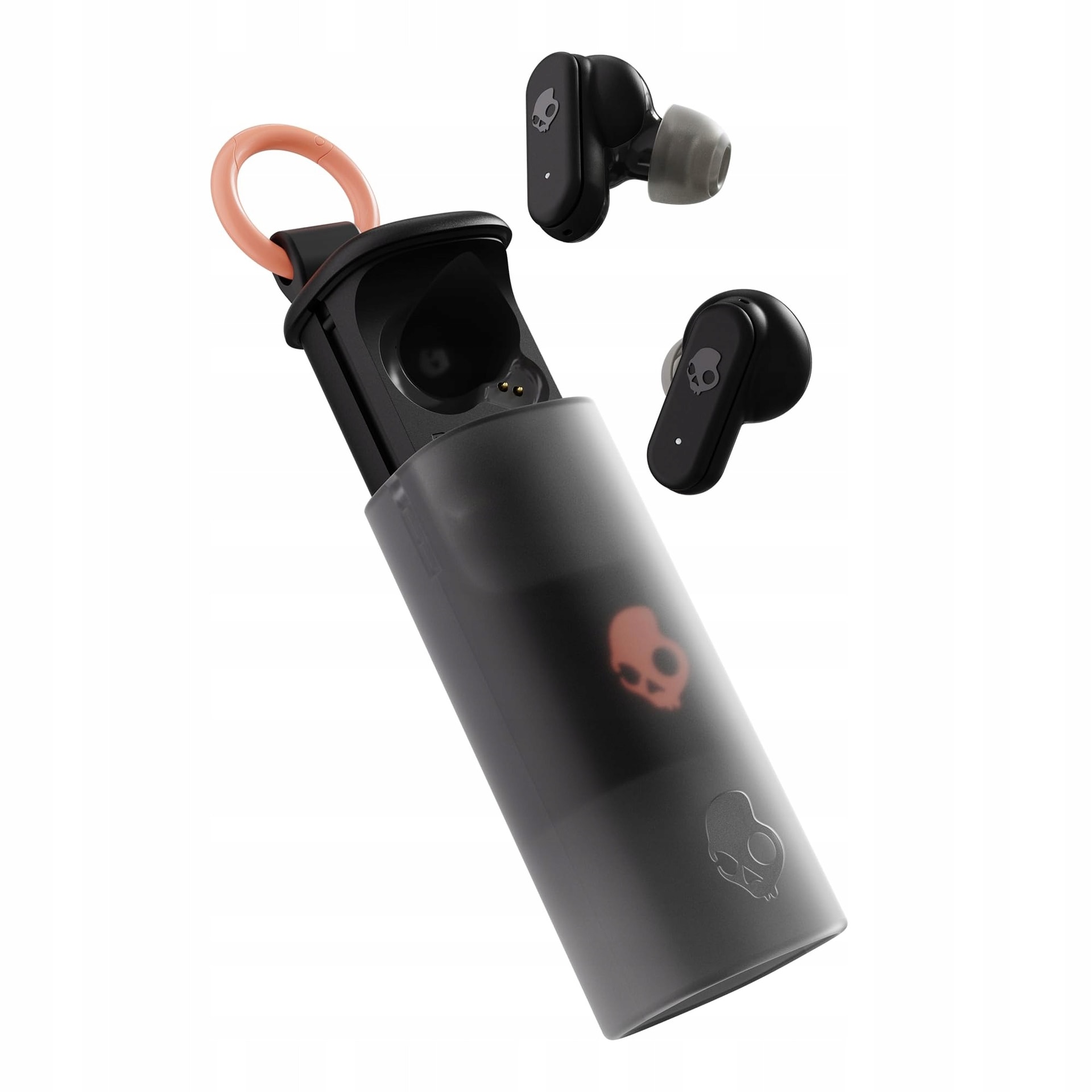 Skullcandy Dime 3 - True Wireless Earbuds Bone/Orange Glow