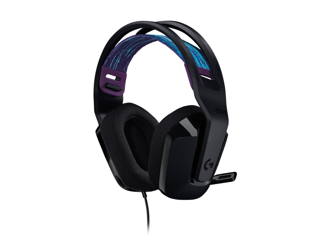 Logitech G335 Black - Over-Ear Headphones for Gamers
