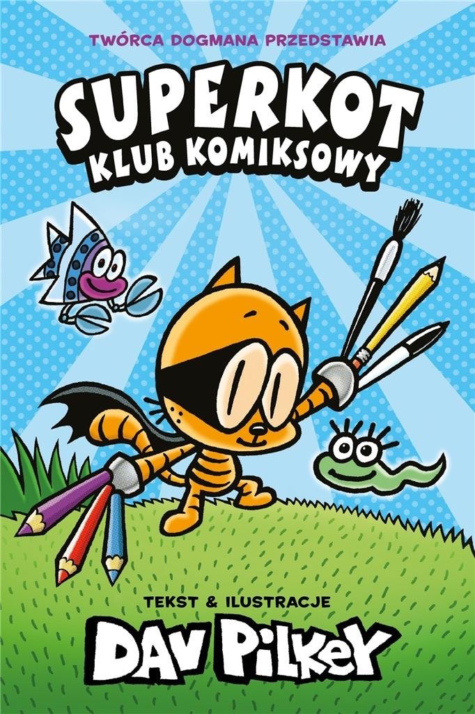 Supercat. Comic Club T.1 - Dav Pilkey - for young artists