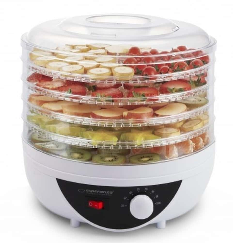 Esperanza Chanterelle EKD002 - Food Dehydrator for Mushrooms, Vegetables and Fruits - perfect for homemade snacks