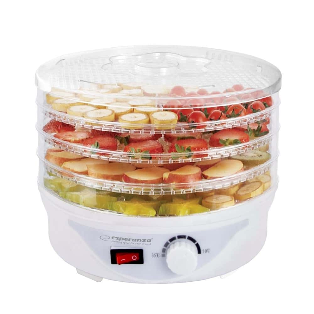 Esperanza Délicatesse EKD003 - Food Dehydrator for Mushrooms, Vegetables and Fruits 250W