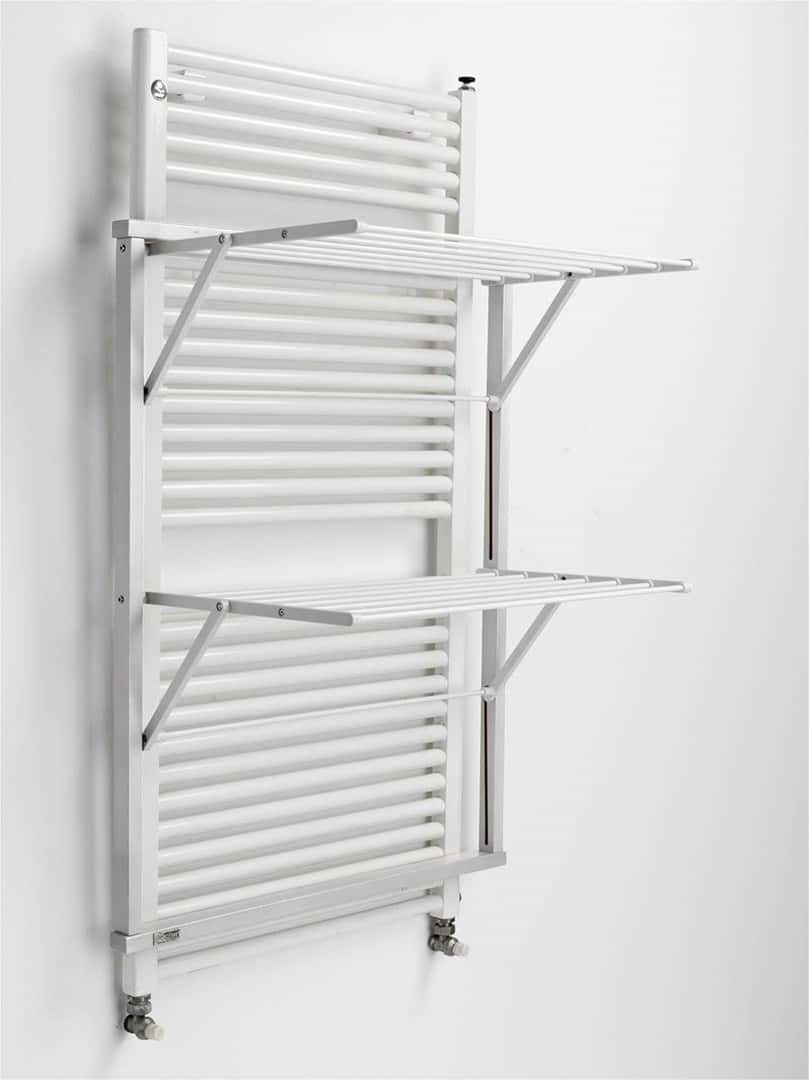 Radiator Clothes Dryer - White, Foldable, 89 x 68 cm - perfect for small spaces