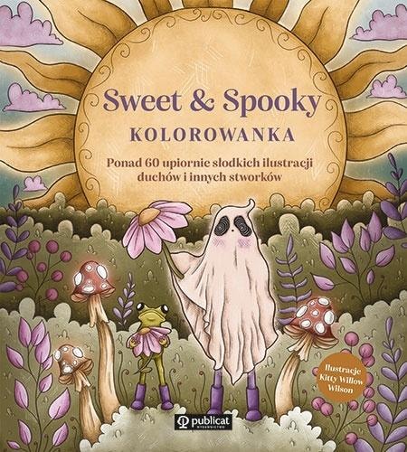 Sweet & Spooky Coloring Book - Over 60 eerily sweet illustrations