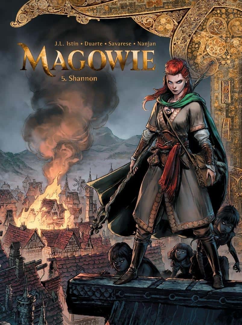 Shannon. The World of Aquilon. Mages. Volume 5 - Fantasy comic full of magic
