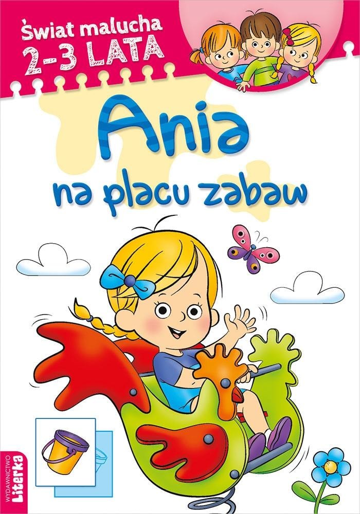 LITERKA World of Toddlers 2-3 years: Ania and puzzles - educational fun for your child