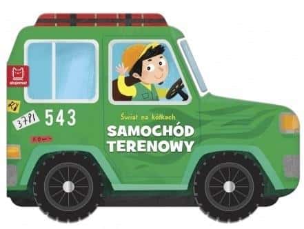 The World on Wheels - Off-road car. Toy book for boys