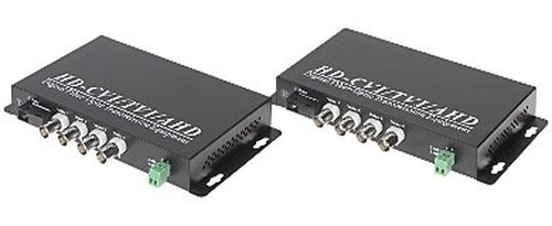 OVH-4D/SC Fiber optic video converter 4x VIDEO + RS-485