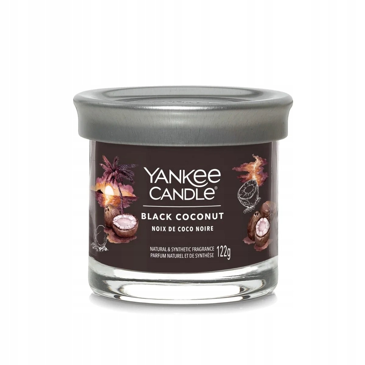 YAN Black Coco - Scented candle 122 g - exotic relaxation in your home
