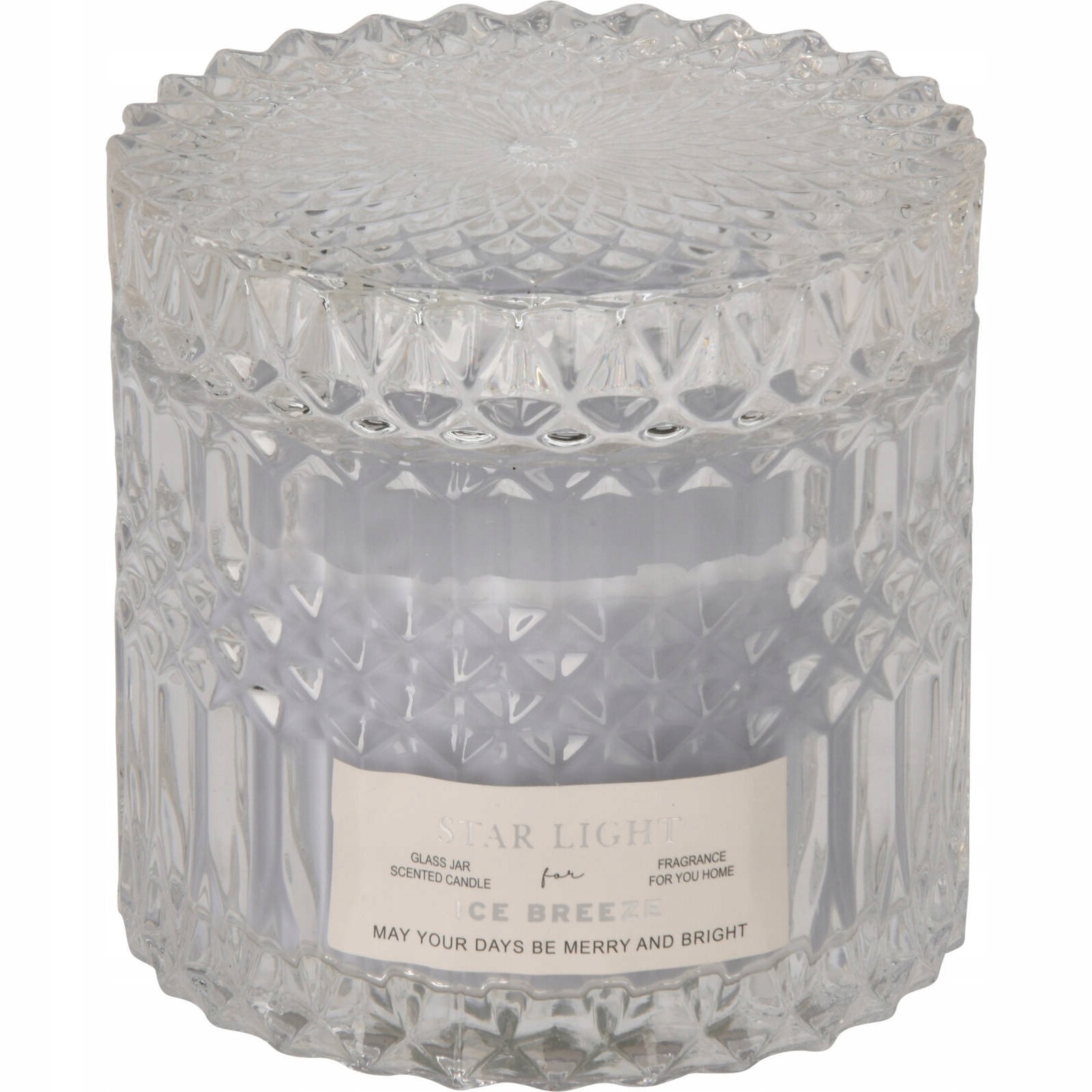 West Silver SSL-LINE - Scented candle in glass - perfect for relaxation
