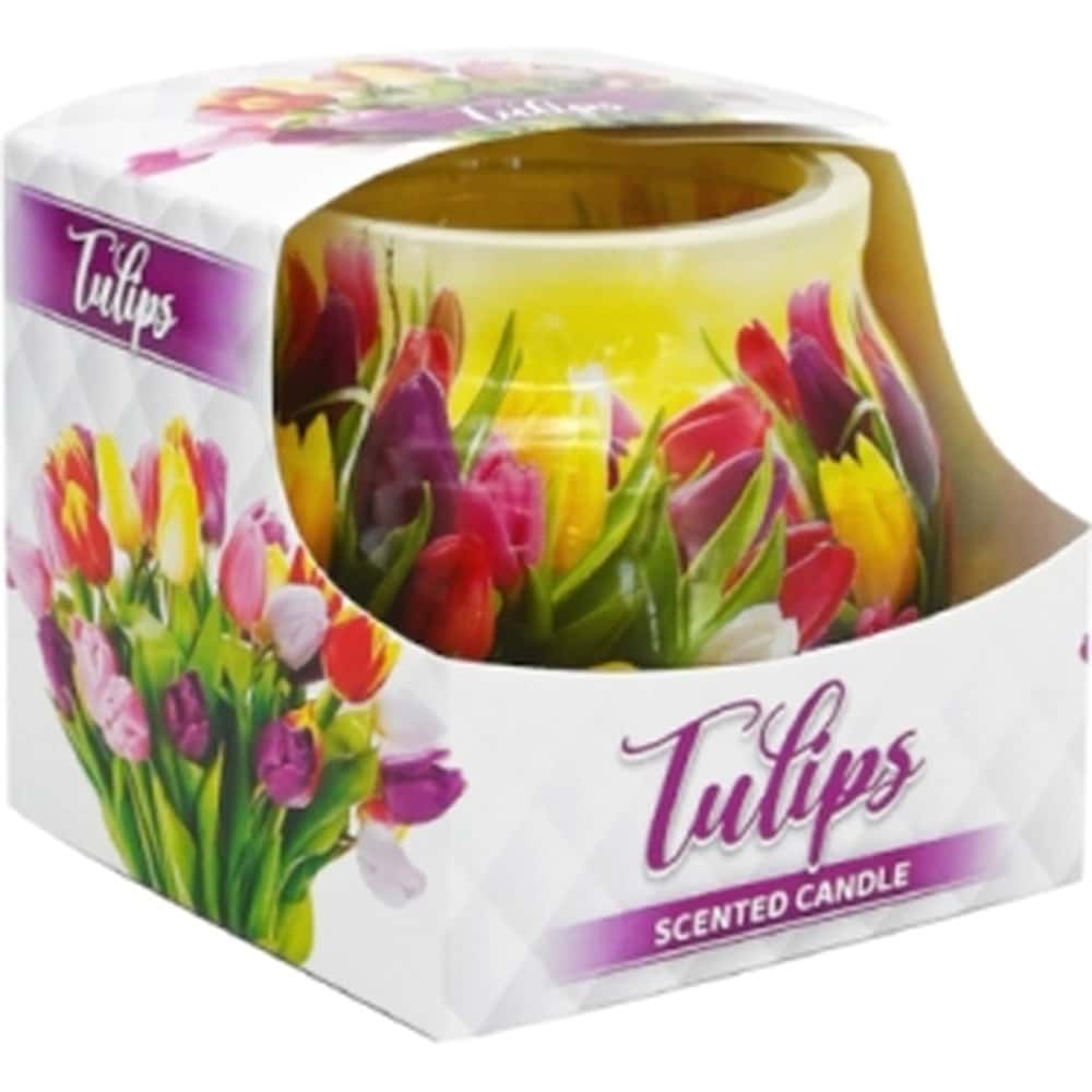 ADMIT Scented Candle Tulips - a spring accent in your home