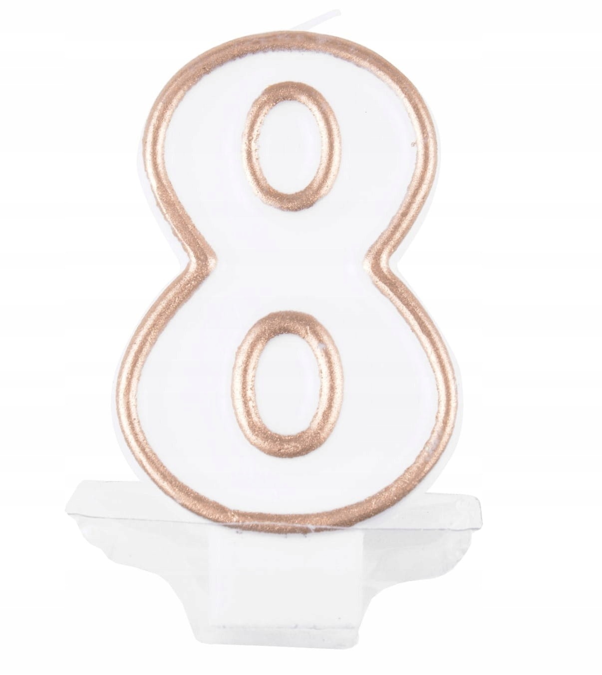 Arpex Birthday candle number 8 - perfect for cake