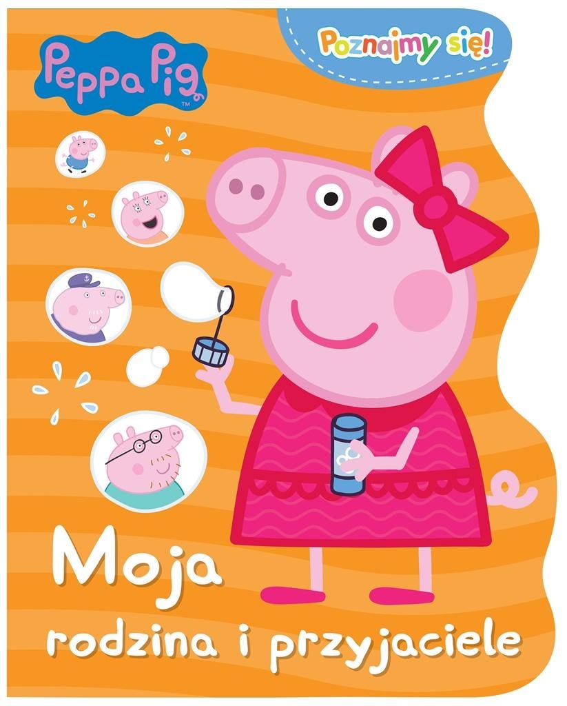 Peppa Pig Let's get acquainted - Booklet about Peppa's family