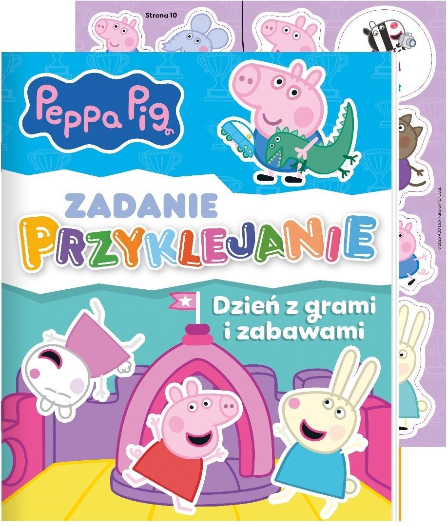 Peppa Pig A Day of Games and Fun Sticker Task
